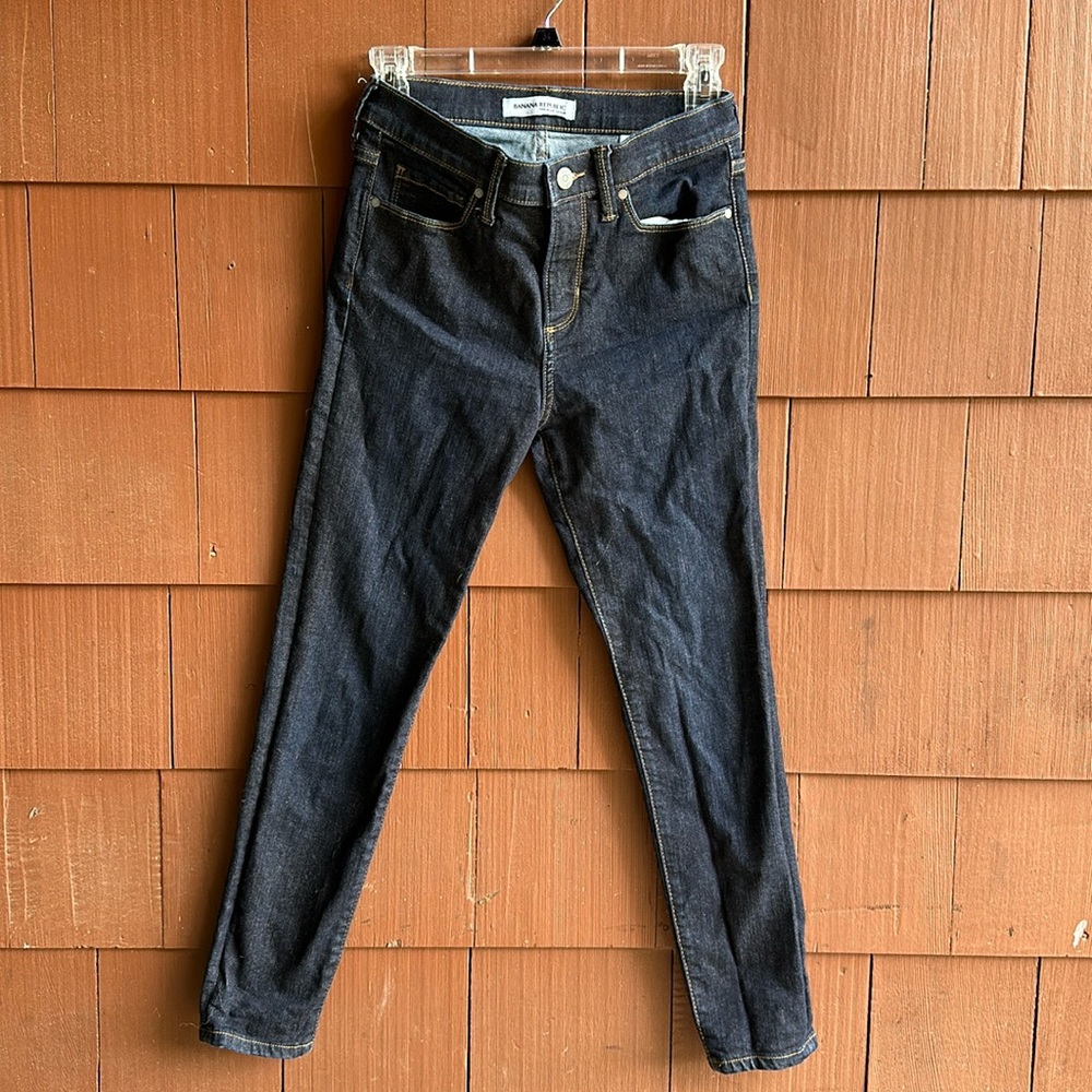 Banana Republic High Waisted Skinny Jeans- Size 26 Petite